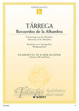 Recuerdos de la Alhambra (clarinet)